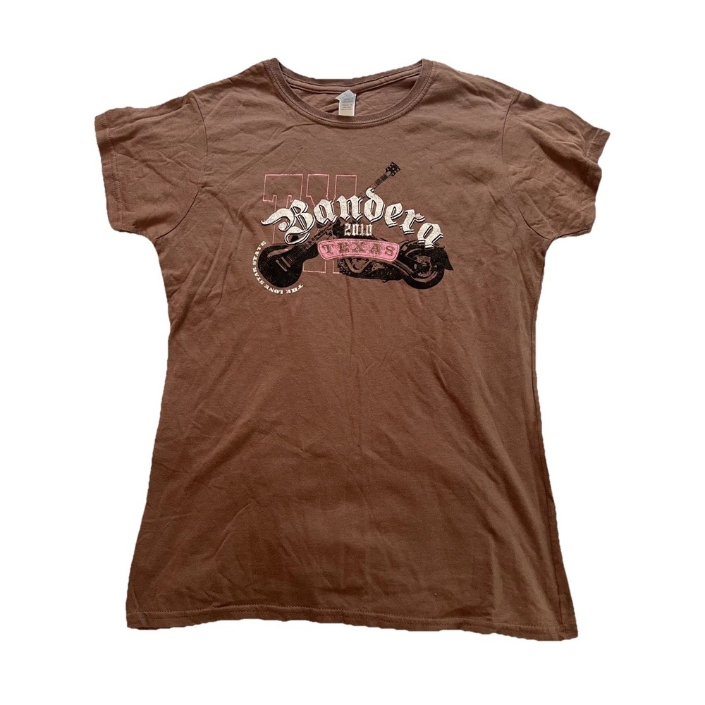 Vintage motorcycle‎ Womens T Shirt Small (a19)